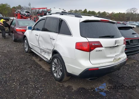 2010 Acura Mdx Technology Package from USA, damaged, VIN 2HNYD2H48AH501414